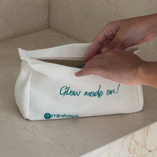 Necessaire Glow Mode On - 100% Linho